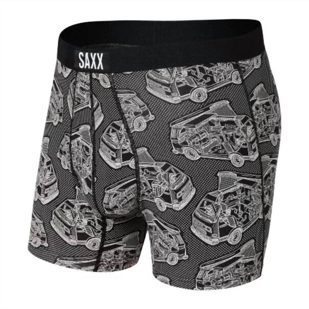 NEW SAXX men's vibe super soft boxer brief in van life